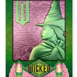 Wicked: Elphaba / Glinda Reversible Sculpted Journal - NIB